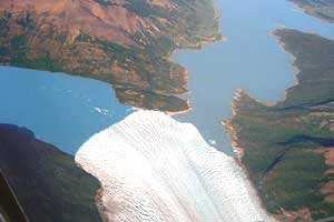 Toma aérea del Glaciar Perito Moreno - Foto: Gentileza Parques Nacionales