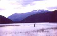 Pescando en la Patagonia